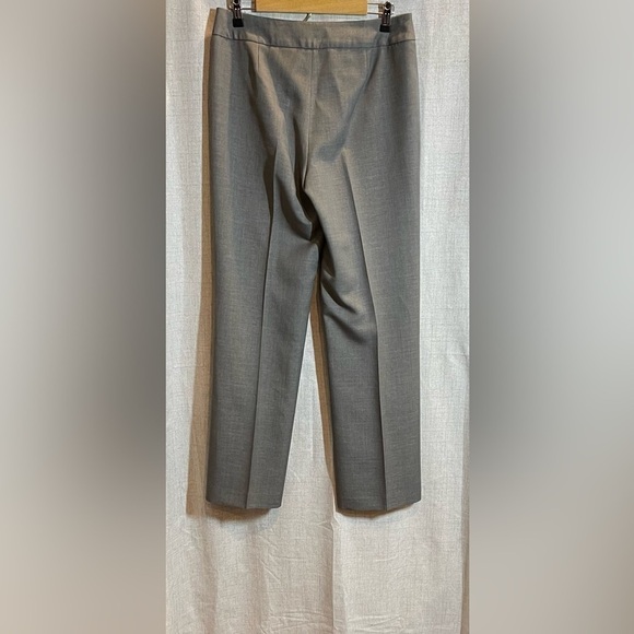 NINE WEST heather grey 2-piece suit blazer jacket pants trousers. Size 8. - Picture 5 of 11